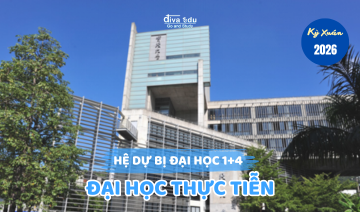 THÔNG TIN TUYỂN SINH HỆ DỰ BỊ ĐẠI HỌC 1+4<br>TRƯỜNG ĐẠI HỌC THỰC TIỄN KỲ XUÂN 2026