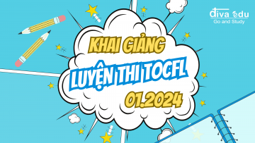 LỊCH KHAI GIẢNG CÁC LỚP LUYỆN THI TIẾNG HOA TOCFL THÁNG 01/2024