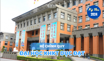 THÔNG TIN TUYỂN SINH HỆ CHÍNH QUY <br> ĐẠI HỌC KHKT DỤC ĐẠT KỲ THU 2024