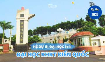 THÔNG TIN TUYỂN SINH HỆ DỰ BỊ ĐẠI HỌC 1+4<br>TRƯỜNG ĐẠI HỌC KHKT KIẾN QUỐC KỲ THU 2025