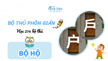 [BỘ THỦ PHỒN GIẢN] HỌC 214 BỘ THỦ: BỘ HỘ