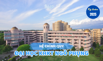 THÔNG TIN TUYỂN SINH HỆ CHÍNH QUY<br>ĐẠI HỌC KHKT NGÔ PHỤNG KỲ XUÂN 2025