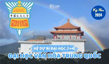 THÔNG TIN TUYỂN SINH HỆ DỰ BỊ ĐẠI HỌC 1+4 <br> TRƯỜNG ĐẠI HỌC VĂN HÓA TRUNG QUỐC KỲ THU 2024