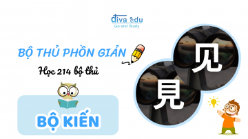 [BỘ THỦ PHỒN GIẢN] HỌC 214 BỘ THỦ: BỘ KIẾN