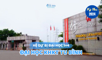 THÔNG TIN TUYỂN SINH HỆ DỰ BỊ ĐẠI HỌC 1+4<br>ĐẠI HỌC KHKT TU BÌNH KỲ THU 2024