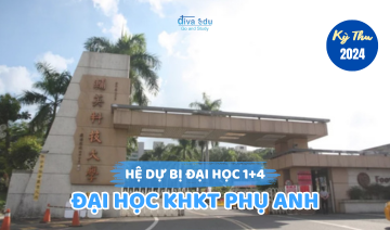 THÔNG TIN TUYỂN SINH HỆ DỰ BỊ ĐẠI HỌC 1+4<br>ĐẠI HỌC KHKT PHỤ ANH KỲ THU 2024