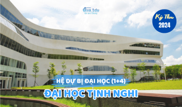 THÔNG TIN TUYỂN SINH HỆ DỰ BỊ ĐẠI HỌC 1+4 <br> TRƯỜNG ĐẠI HỌC TỊNH NGHI KỲ THU 2024