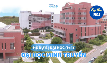 THÔNG TIN TUYỂN SINH HỆ DỰ BỊ ĐẠI HỌC 1+4 <br> ĐẠI HỌC MINH TRUYỀN KỲ THU 2024